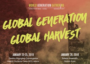 WORLD GENERATION GATHERING: Jakarta, 23-26 Jan 2019