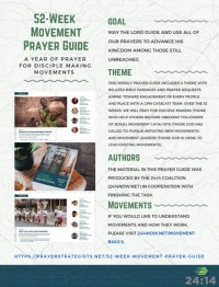 Movement Prayer Guide 2022