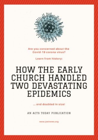 FREE E-BOOK – How the early church handled two devastating epidemics