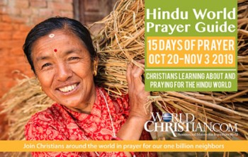 Hindu World 15 Days of Prayer Guide –20 Oct – 3 Nov 2019