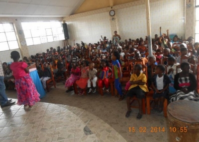 Children in Prayer Developing in the Democratic Republic of Congo!