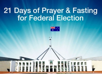 Australia 21 Days of Prayer for National Elections